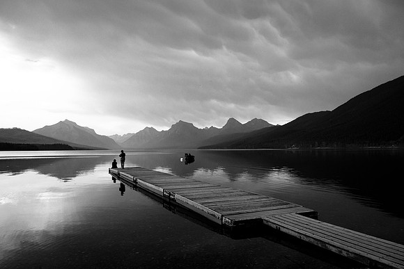 Lake McDonald at Dusk